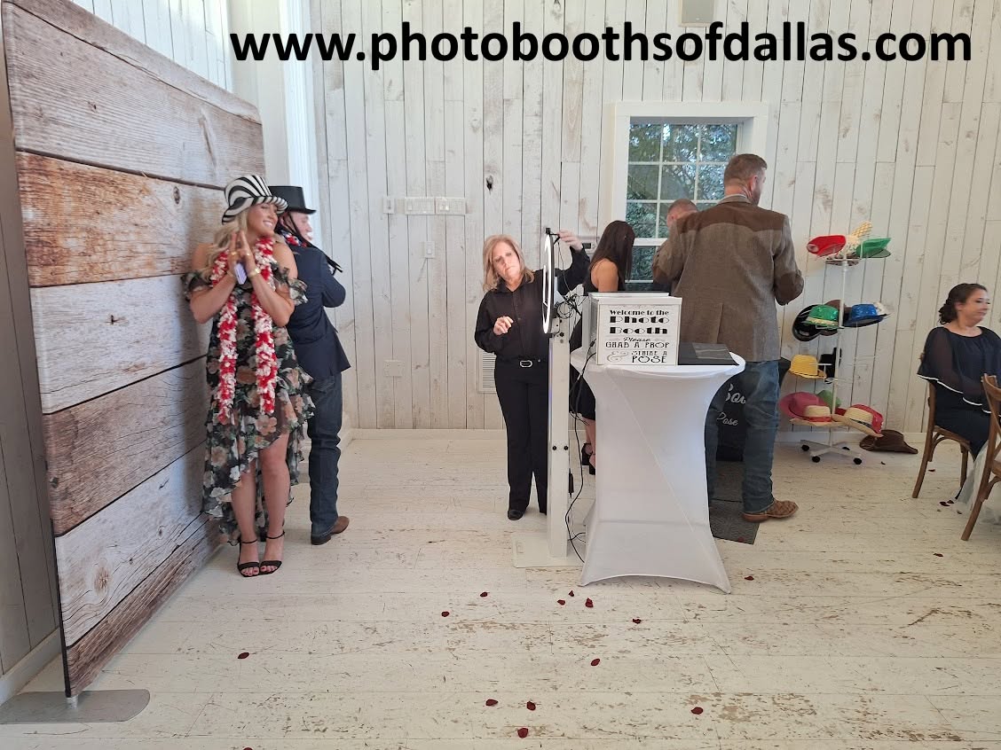 Photo Booths of Dallas at The White Sparrow wedding venue — photo 1